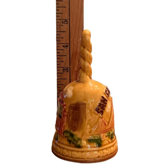 Vintage San Francisco CA Souvenir Bell Japan Made Kitch Collectible MCM Trolley - Picture 6 of 8